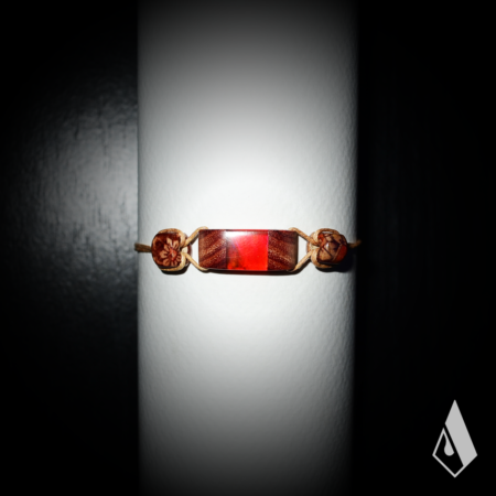 Bracelet Simple en Bois de Rose