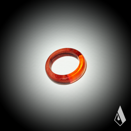 Bague en Bois de Rose – Image 2