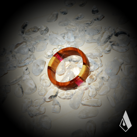 Bague en Bouleau de L'If et Buis
