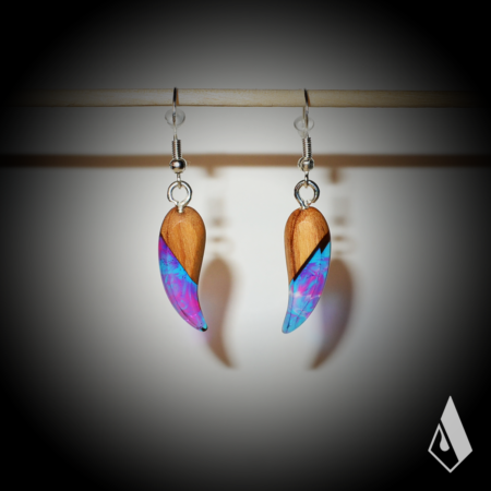 Boucles d'Oreilles en Olivier