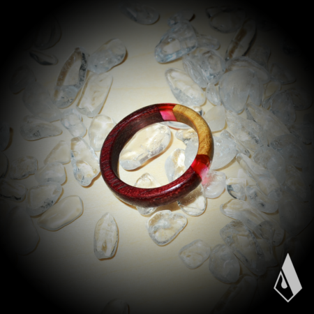 Bague en Amarante et L'If