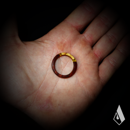 Bague en Cocobolo et Bouleau de Carélie – Image 4