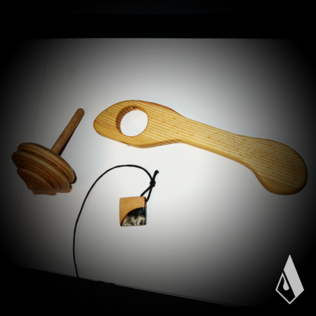 Toupie Lanceur en Buis – Image 2