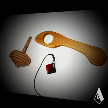 Toupie Lanceur en Ziricote – Image 2