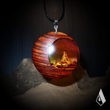 Lune en Cocobolo