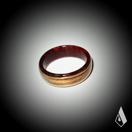 Bague en Zébrano – Image 2