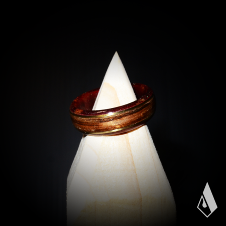 Bague en Zébrano – Image 3