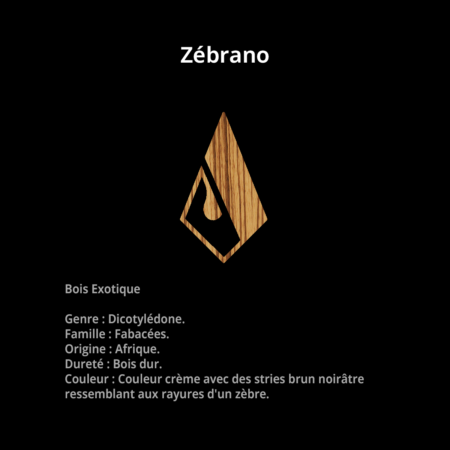 Bague en Zébrano – Image 5
